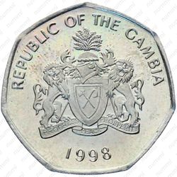 1 даласи 1998 [Гамбия] - Аверс