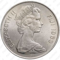 1 доллар 1969 [Фиджи] - Аверс