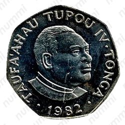 1 паанга 1982, Рождество [Австралия] - Аверс