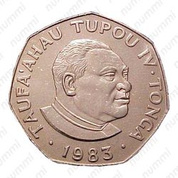 1 паанга 1983, Рождество [Австралия] - Аверс