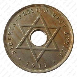 1 пенни 1911 [Британская Западная Африка] - Реверс