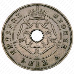 1 пенни 1935 [Зимбабве] - Аверс