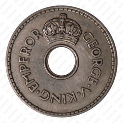 1 пенни 1936, Георг [Австралия] - Аверс