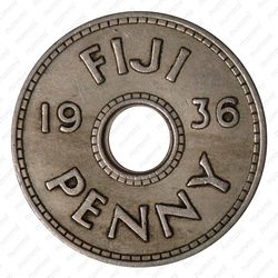 1 пенни 1936, Георг [Австралия] - Реверс