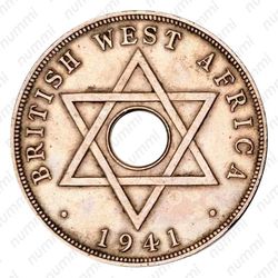 1 пенни 1941 [Британская Западная Африка] - Реверс