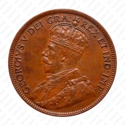 1 цент 1917 [Канада] - Аверс