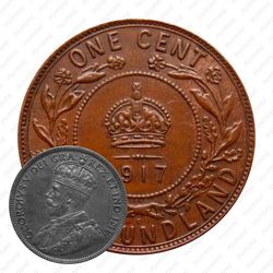 1 цент 1917 [Канада]