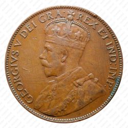 1 цент 1929 [Канада] - Аверс