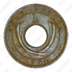 1 цент 1954 [Восточная Африка] - Реверс