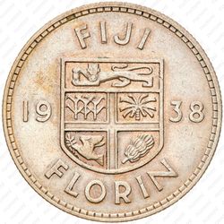 1 флорин 1938 [Австралия] - Реверс
