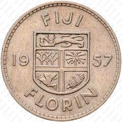 1 флорин 1957 [Австралия] - Реверс