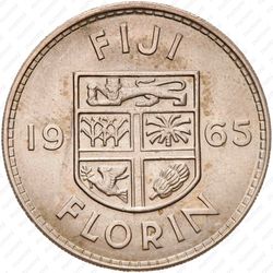 1 флорин 1965 [Австралия] - Реверс