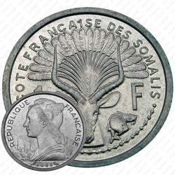 1 франк 1959 [Джибути]