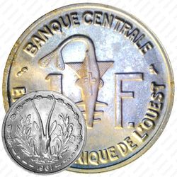 1 франк 1961 [Западная Африка (BCEAO)]