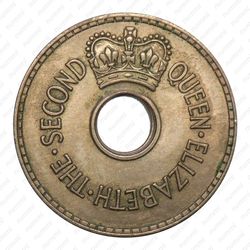 1 пенни 1954 [Австралия] - Аверс