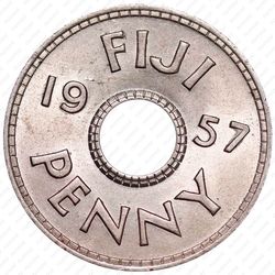 1 пенни 1957 [Австралия] - Реверс