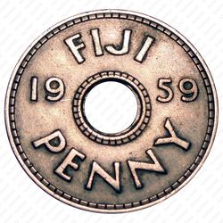 1 пенни 1959 [Австралия] - Реверс