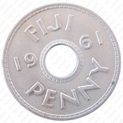 1 пенни 1961 [Австралия] - Реверс