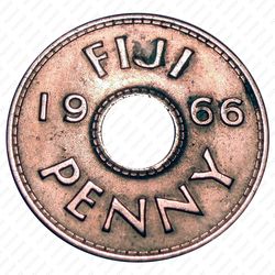 1 пенни 1966 [Австралия] - Реверс