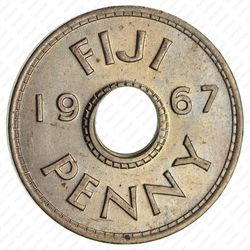 1 пенни 1967 [Австралия] - Реверс