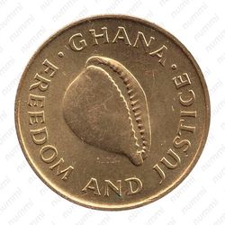 1 седи 1984 [Гана] - Аверс