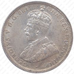 1 шиллинг 1914, без отметки монетного двора [Британская Западная Африка] - Аверс