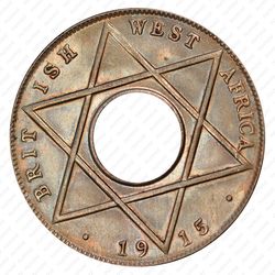1/10 пенни 1915 [Британская Западная Африка] - Реверс