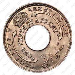 1/10 пенни 1930 [Британская Западная Африка] - Аверс