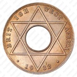 1/10 пенни 1932 [Британская Западная Африка] - Реверс