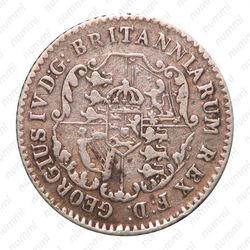 1/16 доллара 1822 [Великобритания] - Аверс