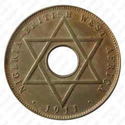1/2 пенни 1911 [Британская Западная Африка] - Реверс