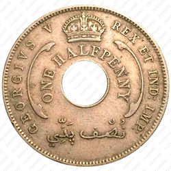 1/2 пенни 1933 [Британская Западная Африка] - Аверс