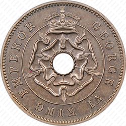 1/2 пенни 1938 [Зимбабве] - Аверс