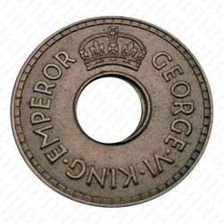 1/2 пенни 1940 [Австралия] - Аверс