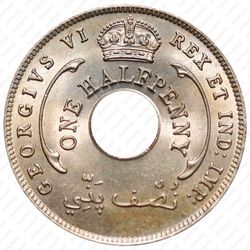 1/2 пенни 1946 [Британская Западная Африка] - Аверс