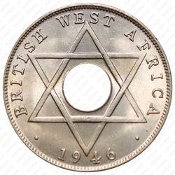 1/2 пенни 1946 [Британская Западная Африка] - Реверс
