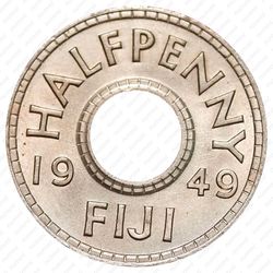 1/2 пенни 1949 [Австралия] - Реверс