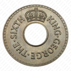 1/2 пенни 1952 [Австралия] - Аверс