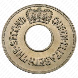 1/2 пенни 1954 [Австралия] - Аверс