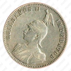 1/2 рупии 1897 [Восточная Африка] - Аверс