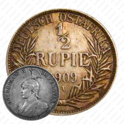 1/2 рупии 1909 [Восточная Африка]