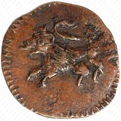 1/4 реала 1813, роялисты [Венесуэла] - Аверс