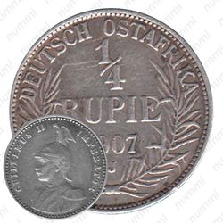 1/4 рупии 1907 [Восточная Африка]
