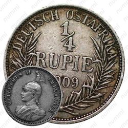 1/4 рупии 1909 [Восточная Африка]