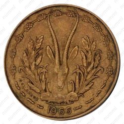 10 франков 1966 [Западная Африка (BCEAO)] - Аверс