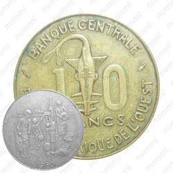 10 франков 1983 [Западная Африка (BCEAO)]