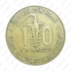 10 франков 1983 [Западная Африка (BCEAO)] - Реверс
