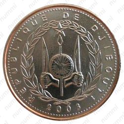10 франков 2003 [Джибути] - Аверс