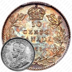 10 центов 1911 [Канада]