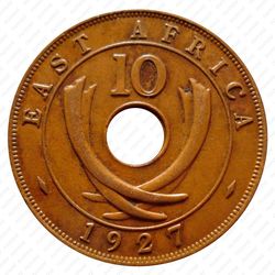 10 центов 1927 [Восточная Африка] - Реверс